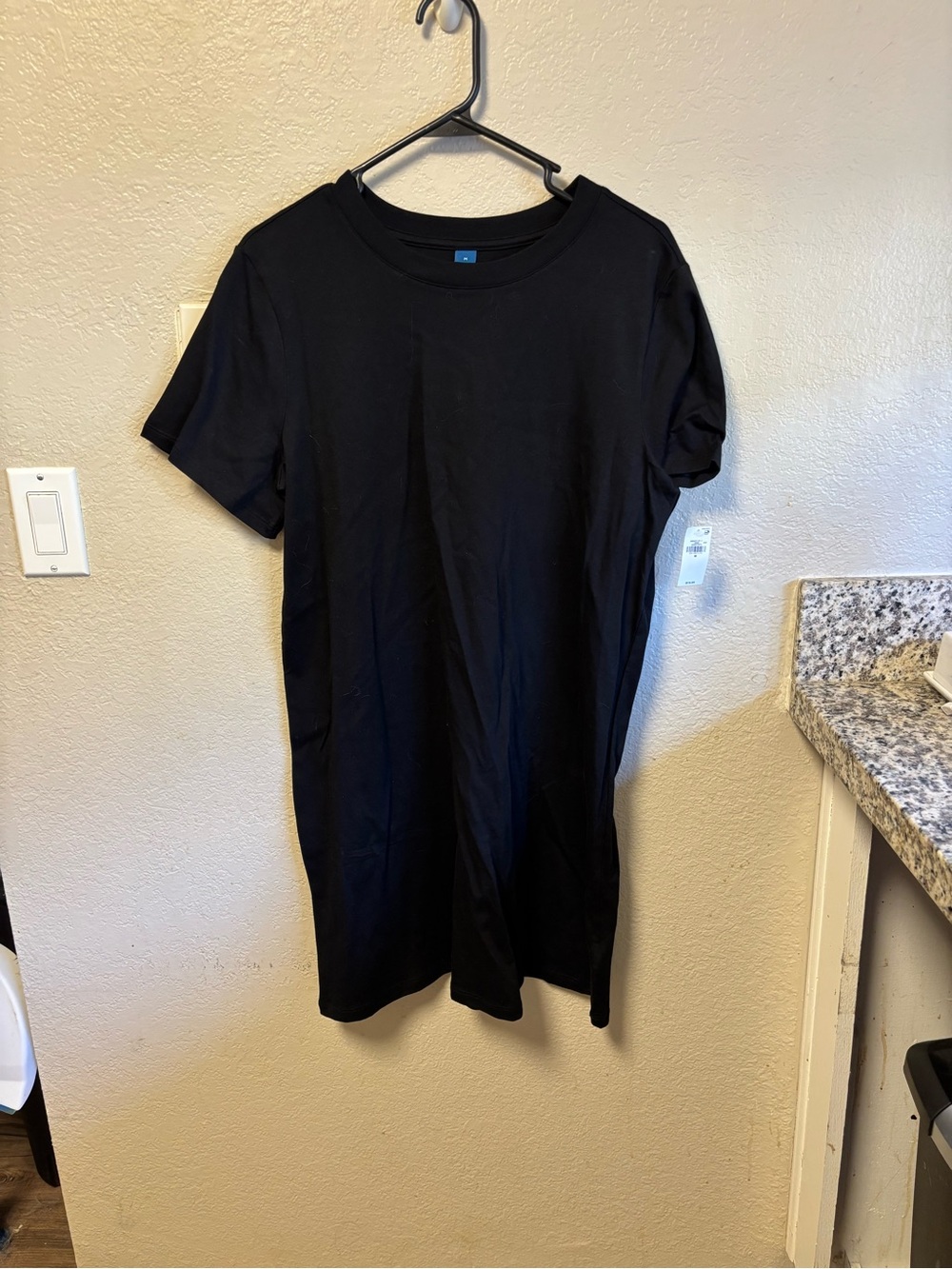 Black T-Shirt Dress